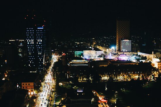 Tirana sky